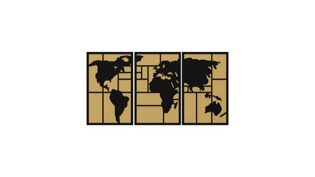 Tri world map