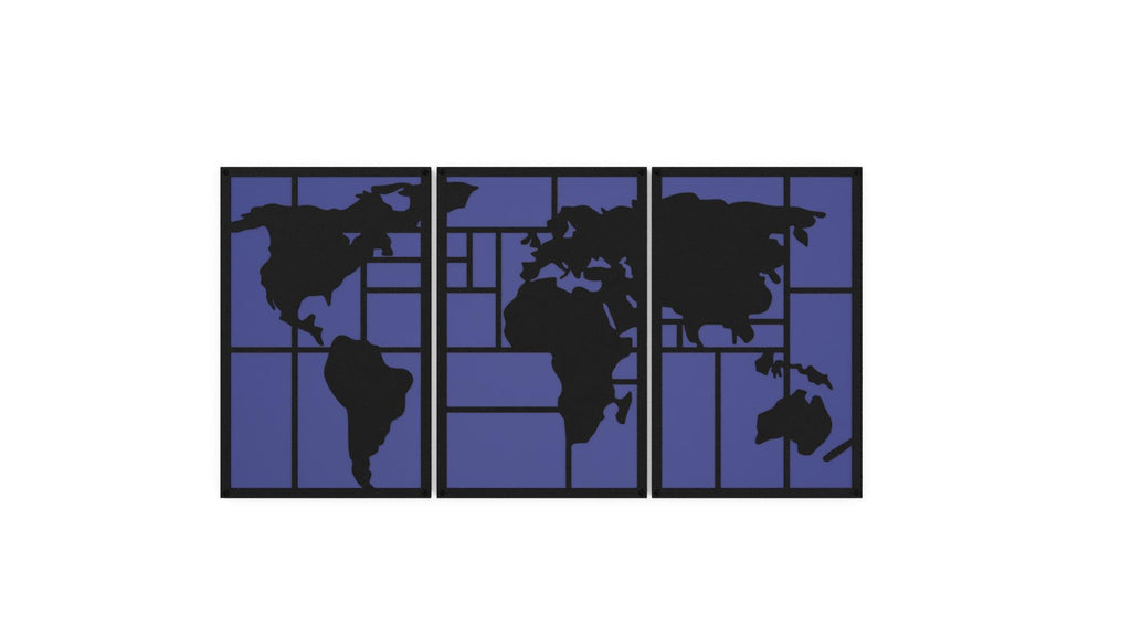 Tri world map